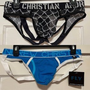 LOT OF TWO NWT Andrew Christian underwear